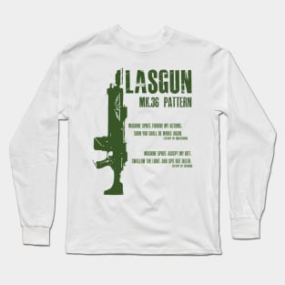 Lasgun Mk.36 Kantrael Pattern Long Sleeve T-Shirt